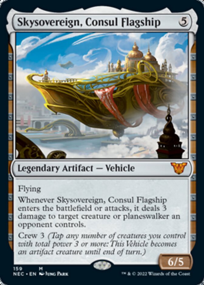 Skysovereign, Consul Flagship [Kamigawa: Neon Dynasty Commander] | Clutch Gaming