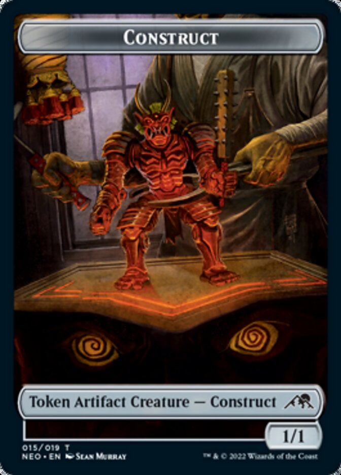 Construct Token (015) [Kamigawa: Neon Dynasty Tokens] | Clutch Gaming