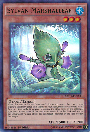 Sylvan Marshalleaf [MP14-EN198] Ultra Rare | Clutch Gaming