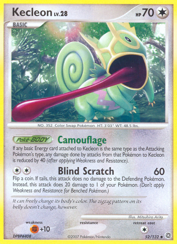 Kecleon (52/132) [Diamond & Pearl: Secret Wonders] | Clutch Gaming