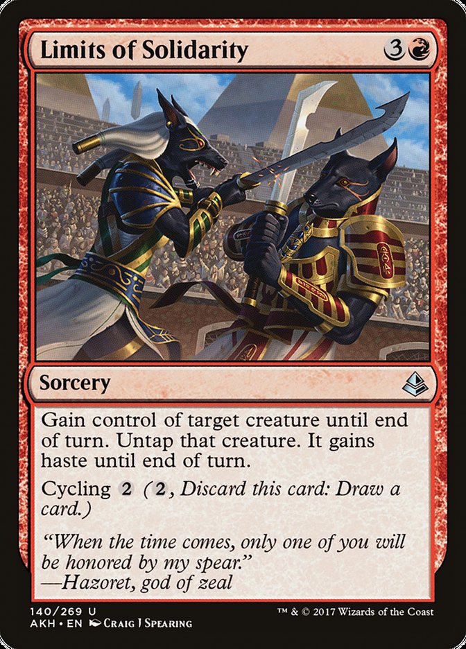 Limits of Solidarity [Amonkhet] | Clutch Gaming