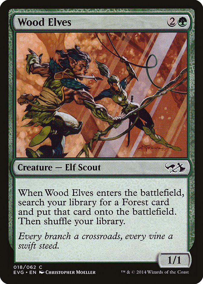 Wood Elves (Elves vs. Goblins) [Duel Decks Anthology] | Clutch Gaming