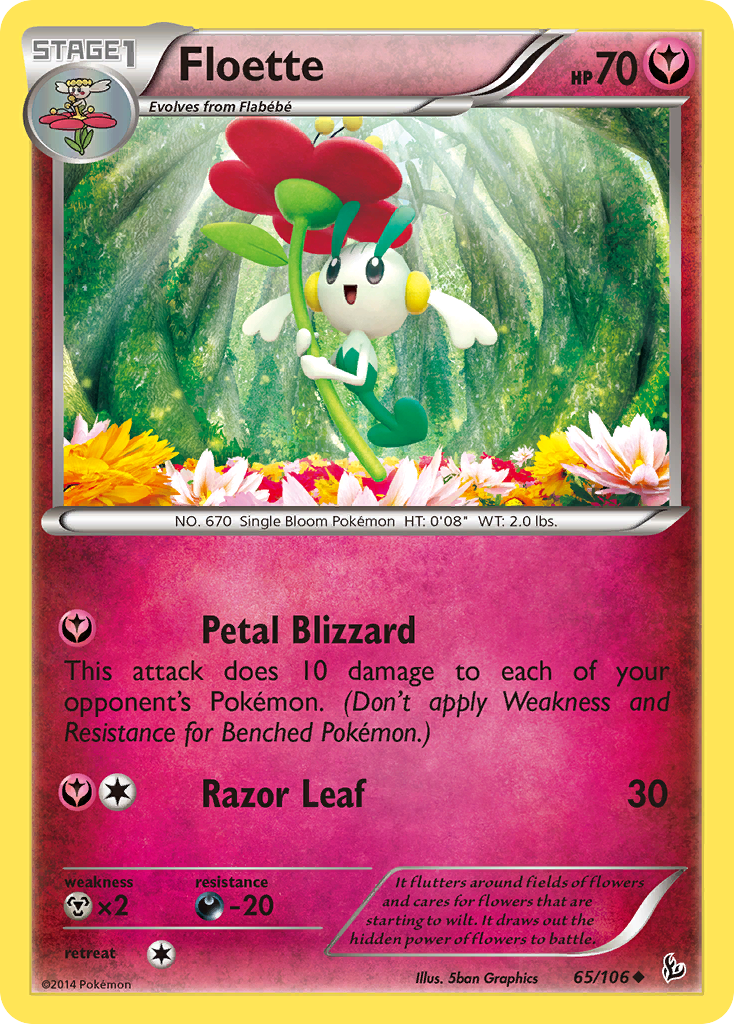 Floette (65/106) [XY: Flashfire] | Clutch Gaming