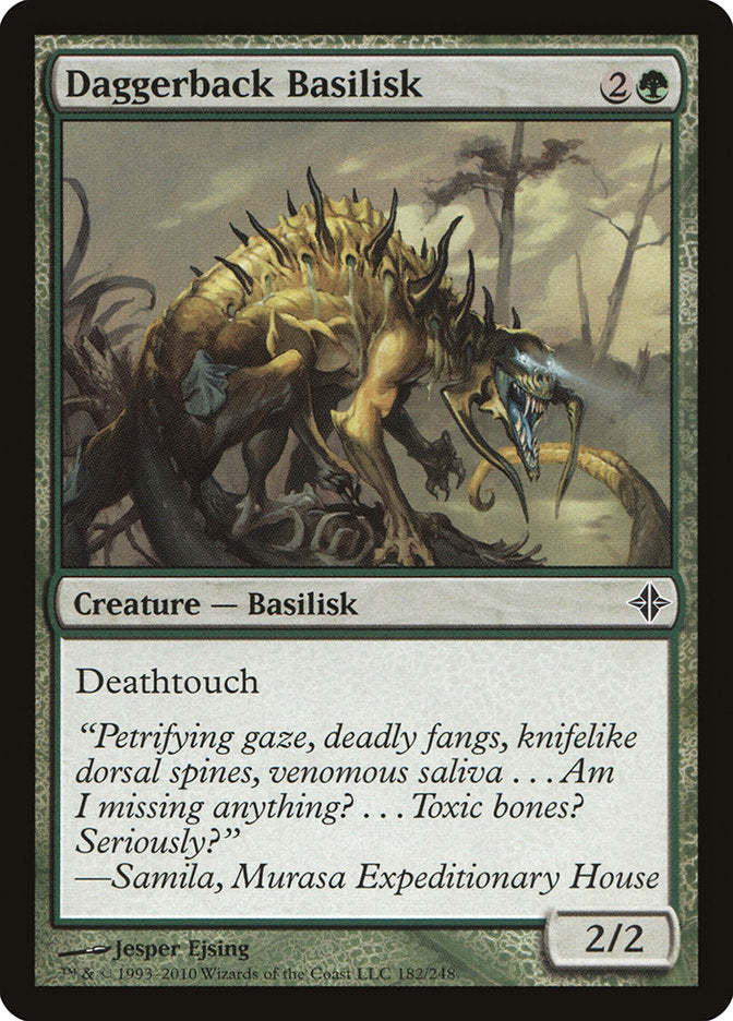 Daggerback Basilisk [Rise of the Eldrazi] | Clutch Gaming