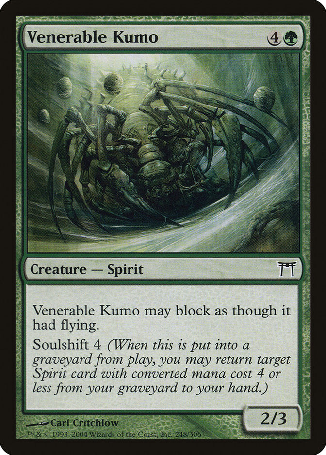 Venerable Kumo [Champions of Kamigawa] | Clutch Gaming