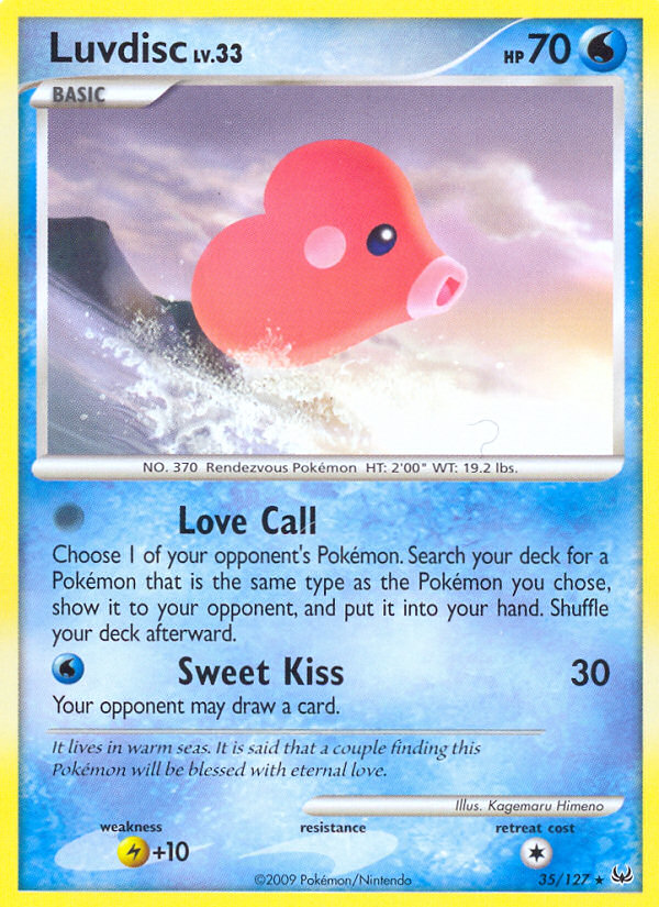 Luvdisc (35/127) [Platinum: Base Set] | Clutch Gaming