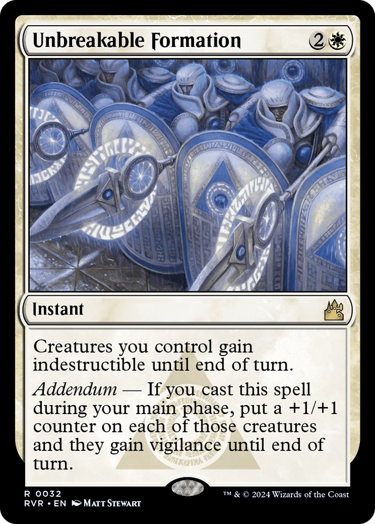 Unbreakable Formation [Ravnica Remastered] | Clutch Gaming