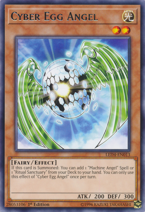 Cyber Egg Angel [LED4-EN013] Rare | Clutch Gaming