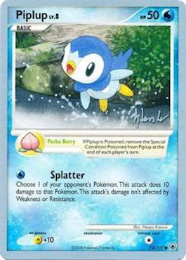 Piplup LV.8 (72/100) (Empotech - Dylan Lefavour) [World Championships 2008] | Clutch Gaming