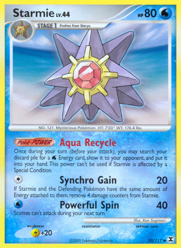 Starmie (50/111) [Platinum: Rising Rivals] | Clutch Gaming