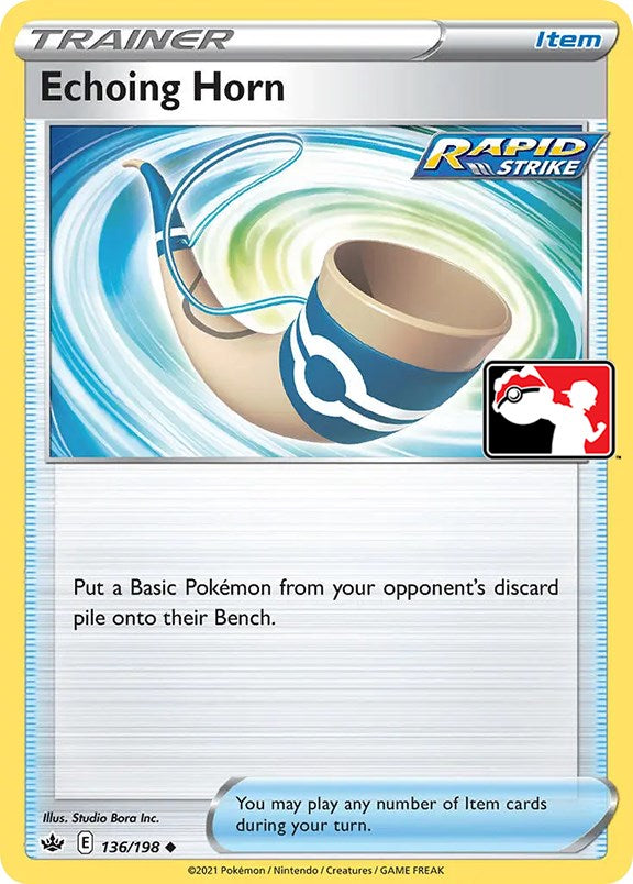 Echoing Horn (136/198) [Prize Pack Series One] | Clutch Gaming