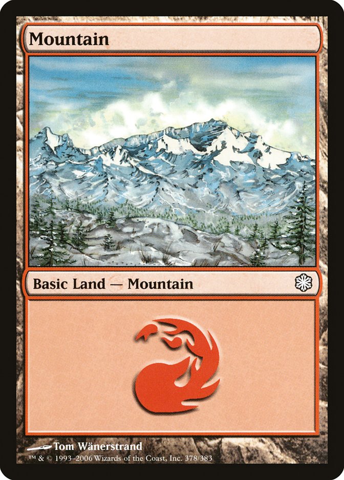 Mountain (378) [Coldsnap Theme Decks] | Clutch Gaming