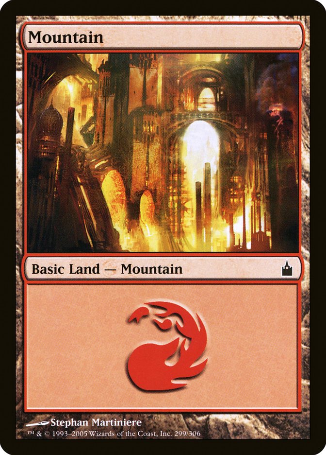 Mountain (299) [Ravnica: City of Guilds] | Clutch Gaming