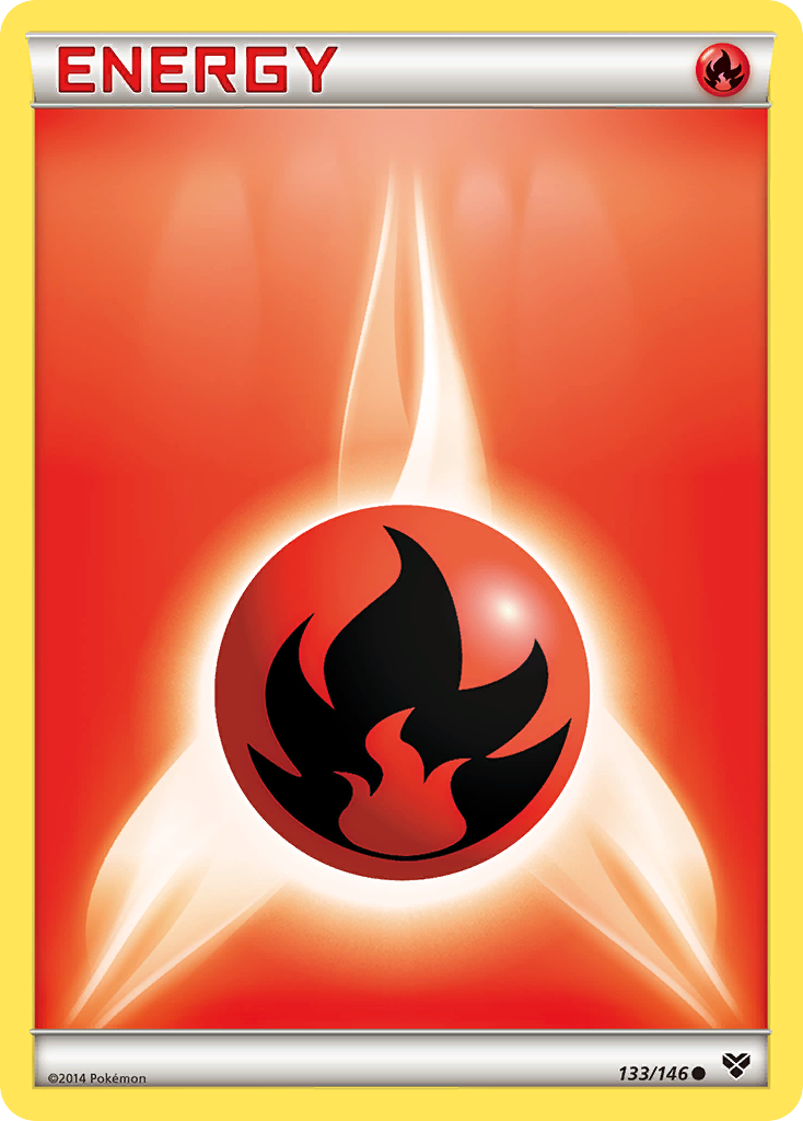 Fire Energy (133/146) [XY: Base Set] | Clutch Gaming