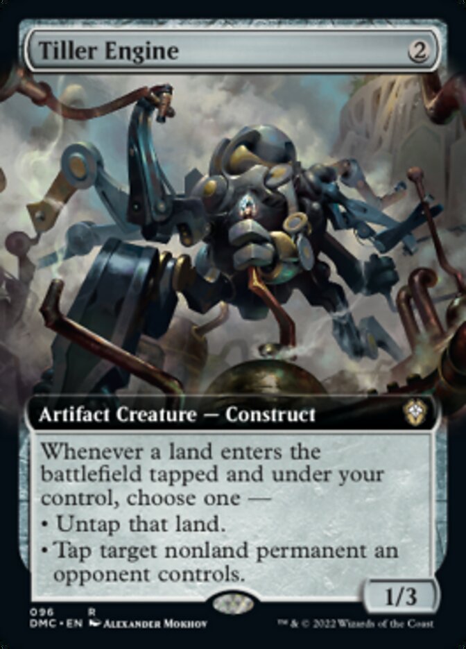 Tiller Engine (Extended Art) [Dominaria United Commander] | Clutch Gaming