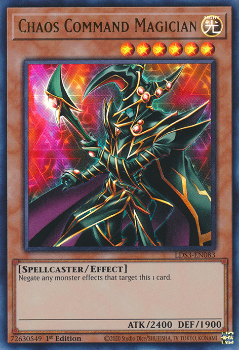 Chaos Command Magician [LDS3-EN083] Ultra Rare | Clutch Gaming