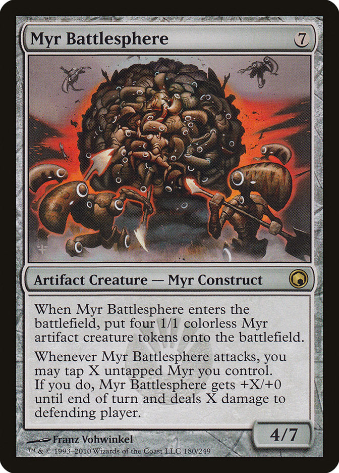 Myr Battlesphere [Scars of Mirrodin] | Clutch Gaming