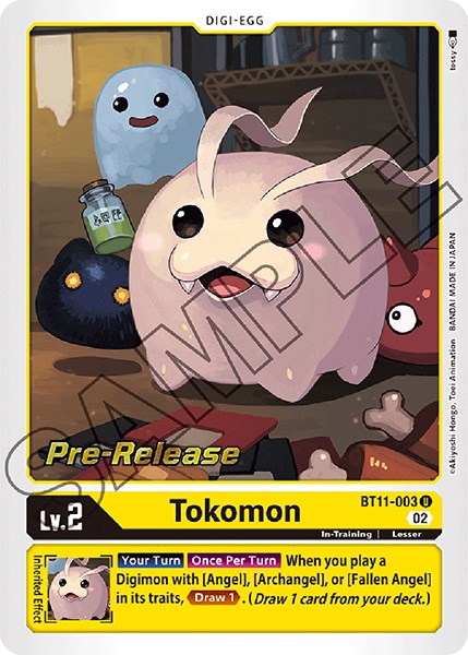 Tokomon [BT11-003] [Dimensional Phase Pre-Release Promos] | Clutch Gaming