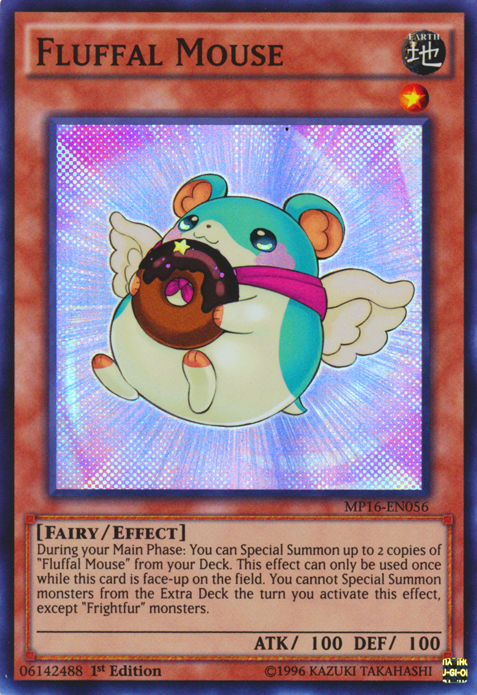 Fluffal Mouse [MP16-EN056] Super Rare | Clutch Gaming