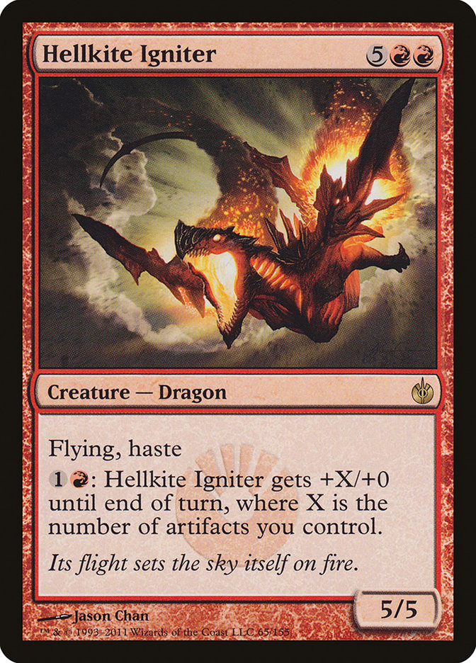 Hellkite Igniter [Mirrodin Besieged] | Clutch Gaming