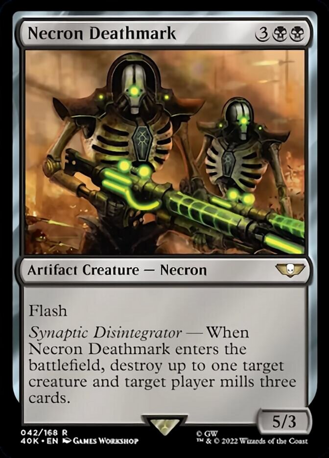 Necron Deathmark (Surge Foil) [Warhammer 40,000] | Clutch Gaming