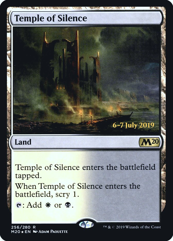 Temple of Silence [Core Set 2020 Prerelease Promos] | Clutch Gaming