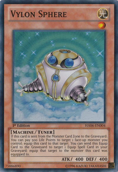 Vylon Sphere [HA06-EN004] Super Rare | Clutch Gaming