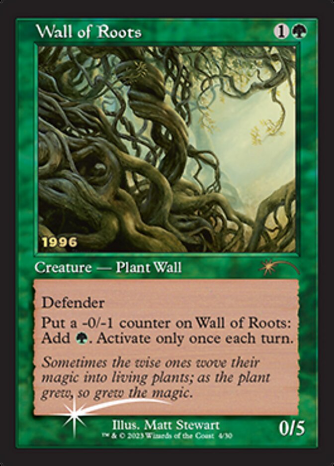 Wall of Roots [30th Anniversary Promos] | Clutch Gaming