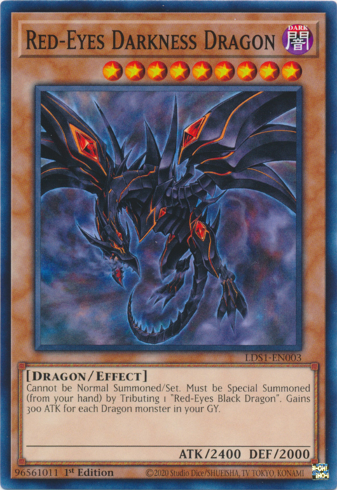 Red-Eyes Darkness Dragon [LDS1-EN003] Common | Clutch Gaming
