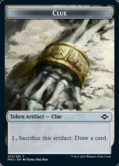 Clue (15) // Thopter Double-Sided Token [Modern Horizons 2 Tokens] | Clutch Gaming