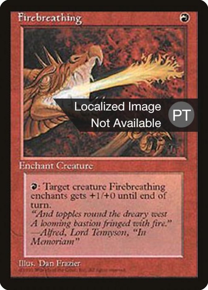 Firebreathing [Fourth Edition (Foreign Black Border)] | Clutch Gaming