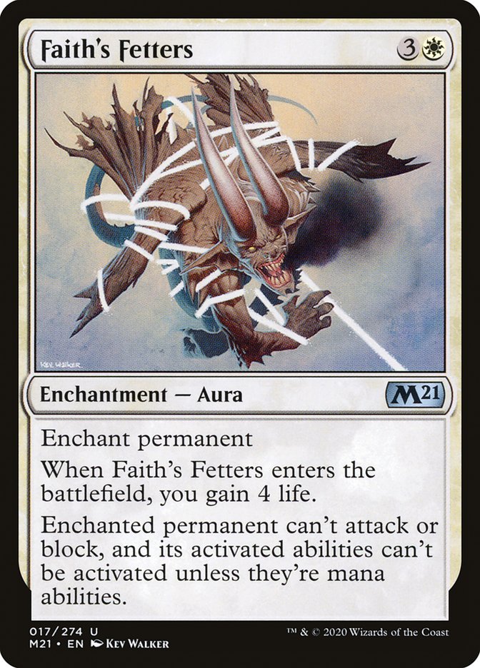 Faith's Fetters [Core Set 2021] | Clutch Gaming