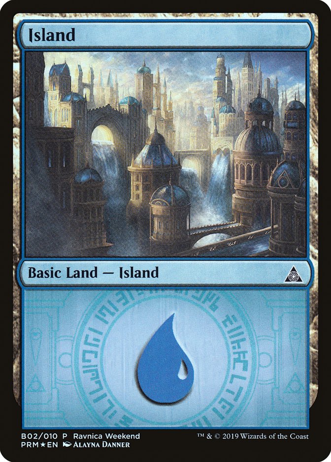 Island (B02) [Ravnica Allegiance Guild Kit] | Clutch Gaming