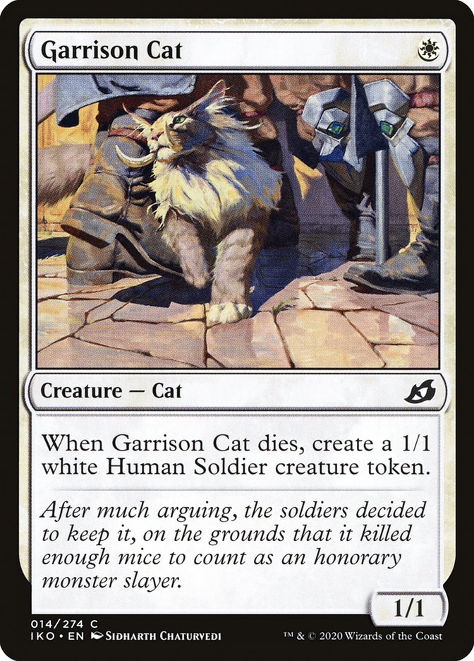 Garrison Cat [Ikoria: Lair of Behemoths] | Clutch Gaming