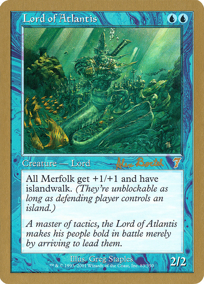 Lord of Atlantis (Alex Borteh) [World Championship Decks 2001] | Clutch Gaming