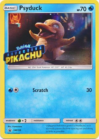 Psyduck Detective (SM199) (Pikachu Stamped) [Sun & Moon: Black Star Promos] | Clutch Gaming