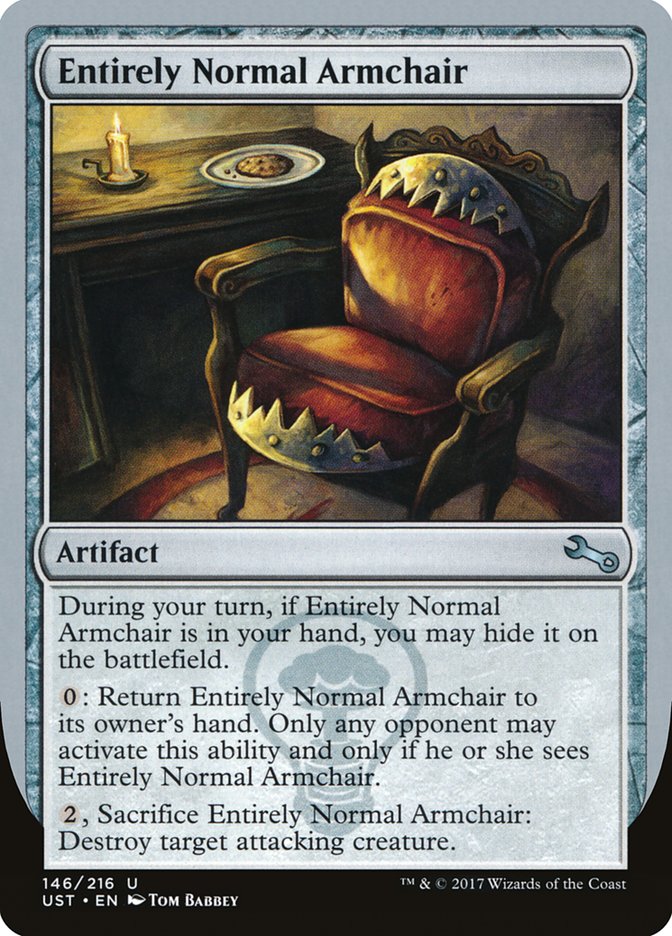 Entirely Normal Armchair [Unstable] | Clutch Gaming
