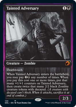 Tainted Adversary [Innistrad: Double Feature] | Clutch Gaming