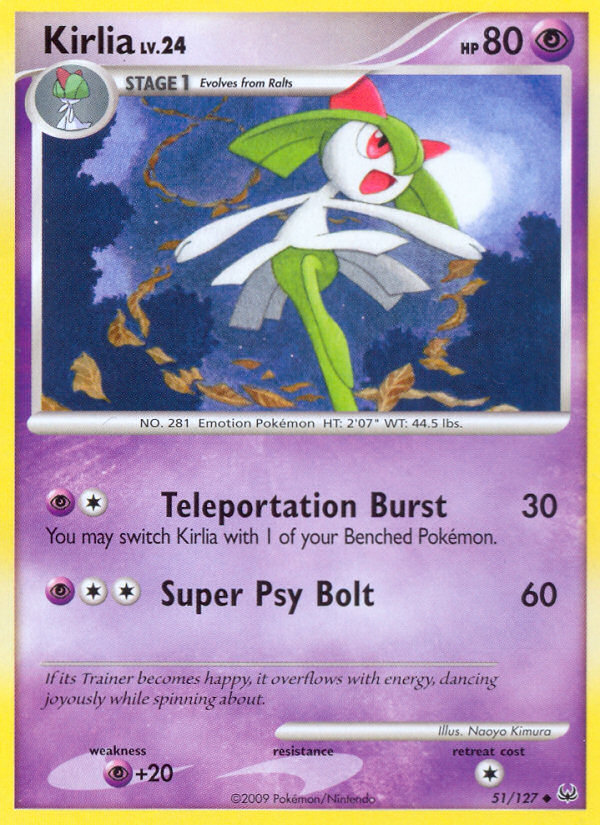 Kirlia (51/127) [Platinum: Base Set] | Clutch Gaming