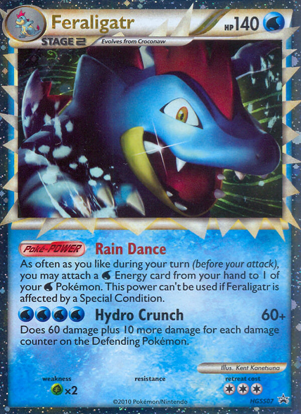 Feraligatr (HGSS07) [HeartGold & SoulSilver: Black Star Promos] | Clutch Gaming