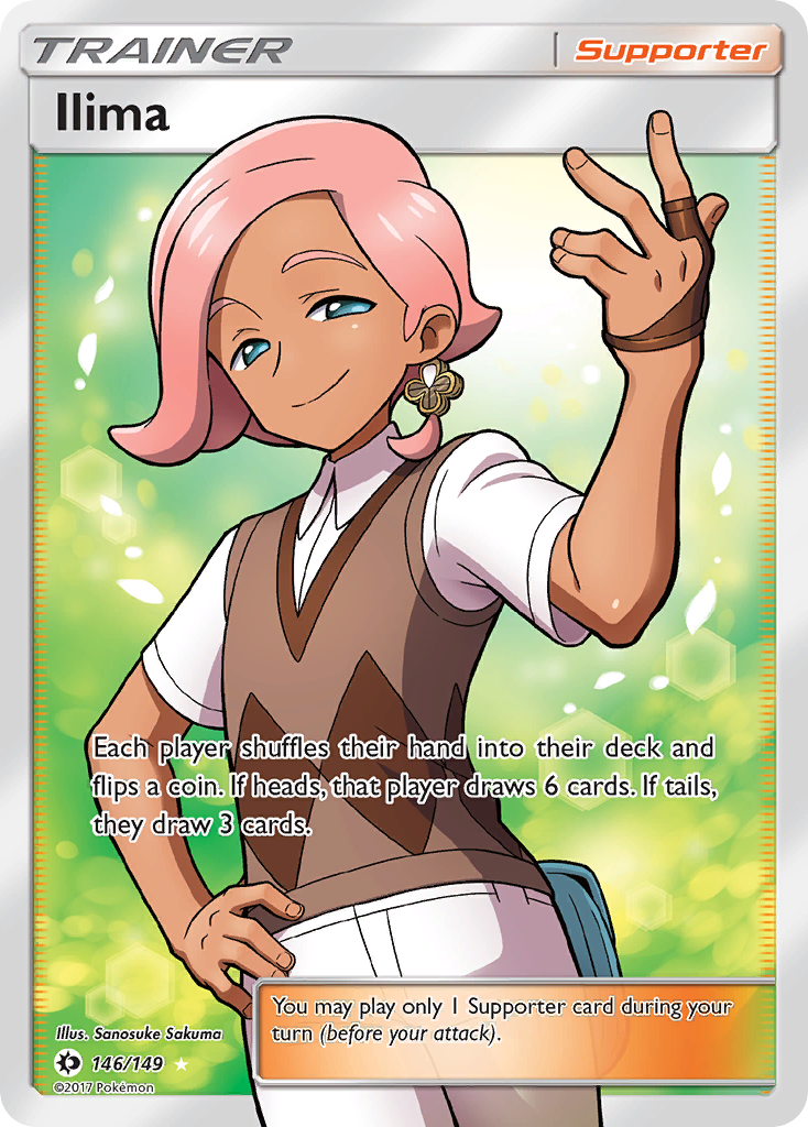 Ilima (146/149) [Sun & Moon: Base Set] | Clutch Gaming