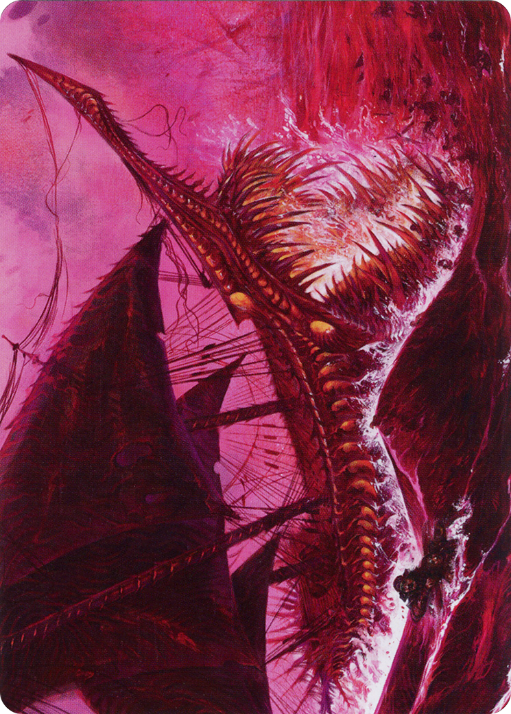 Marauding Dreadship Art Card [March of the Machine Art Series] | Clutch Gaming