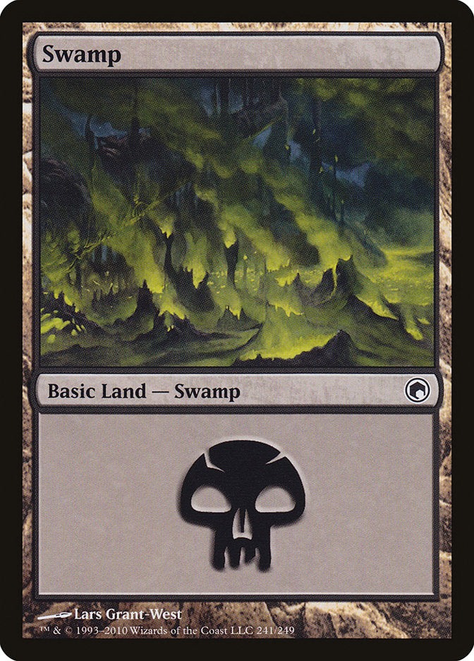 Swamp (241) [Scars of Mirrodin] | Clutch Gaming