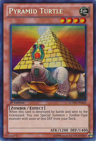 Pyramid Turtle [LCYW-EN245] Secret Rare | Clutch Gaming