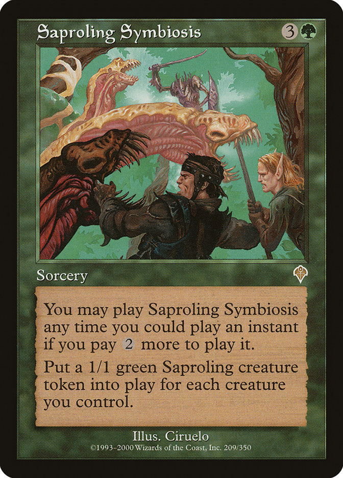 Saproling Symbiosis [Invasion] | Clutch Gaming