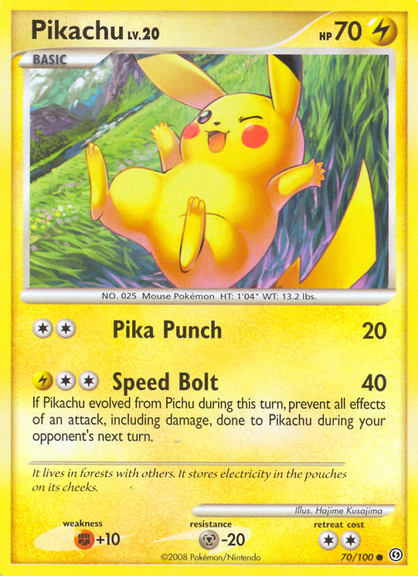 Pikachu (70/100) [Diamond & Pearl: Stormfront] | Clutch Gaming