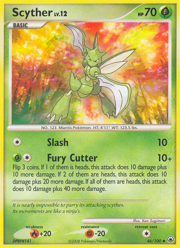 Scyther (46/100) [Diamond & Pearl: Majestic Dawn] | Clutch Gaming