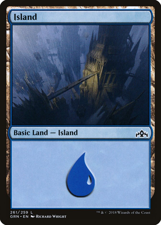 Island (261) [Guilds of Ravnica] | Clutch Gaming