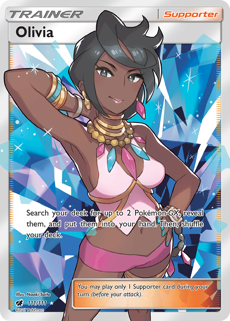 Olivia (111/111) [Sun & Moon: Crimson Invasion] | Clutch Gaming