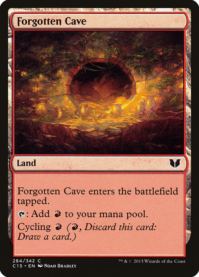 Forgotten Cave [Commander 2015] | Clutch Gaming